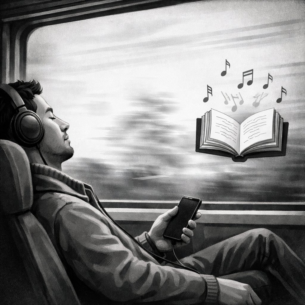 In der Bahn hören